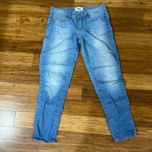 Paige light blue denim jeans.  Good condition. 23” inseam